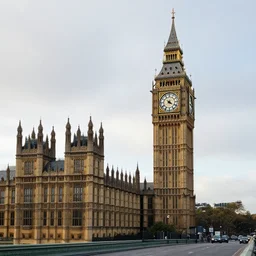 Big Ben in January