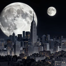 A city on the moon by Marcel Deneuve, ArtStation