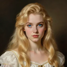 mary sue, the most perfect character ever, catgirl, blonde, princess, heterochromia, daughter of goku and jesus christ, drawn by caravaggio