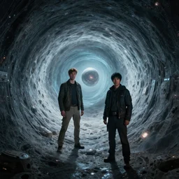 complex alien technology that can create wormholes, used to travel great distances in a short amount of time by steve argyle and qian xuan