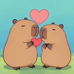 1 9 4 5 disney cartoon about capybaras in love