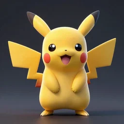 pikachu on acid, intricate detail, 8K optane render, animetic