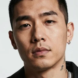 hyper realistic and detailed closeup of famous rapper