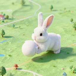 bunny - hop map photorealistic