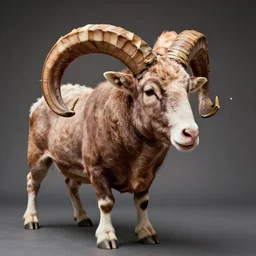 a ram animal heavily resembles gordon ramsay.