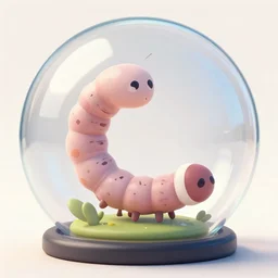 a worm that makes people feel sad being transported in an isolator bubble