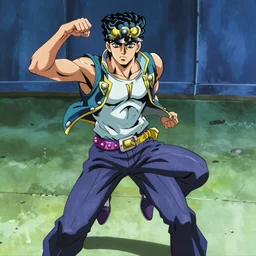 “ jerma 9 8 5 doing his little dance with dio from jojo ’ s bizzare adventure ”
