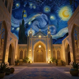ethereal arabian nights, art deco, in socotra island, starry night, sharp focus, trending artstation, octane render, cgsociety, surrealist, cinematic, midsommar