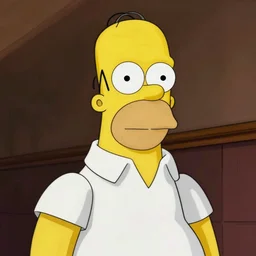 i saw this guy the other day he looked exactly like Homer Simpson.