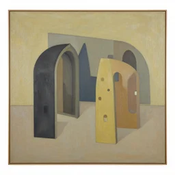 painting by Antonio Saura