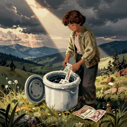 illustrated guide on how to launder money