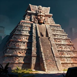 a digital art illustration of cyberpunk mayans by craig mullins rendered in unreal engine with 4k resolution trending in artstation