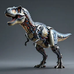 cybernetic t-rex, photo,