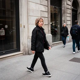 Candid Street Photography. Ferrania P30 Ultra