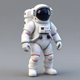 astronaut, white space suit, character, mecha, hardsurface, 3 d printing, digital 3 d