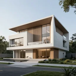 future mansion, beautiful architecture