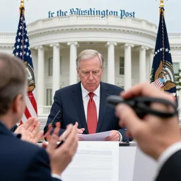 a reporter from the washington post, who had been investigating the president, uncovered the truth that maci holloway was in fact an ai, by artgem, greg rutkowski