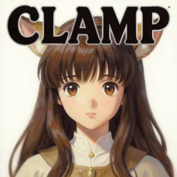 oil painting of an alchemist girl with a cute face, animal ears, Dnd, Pixiv Danbooru. Tankoubon title cover illustration, by CLAMP