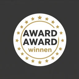 an award winning logo