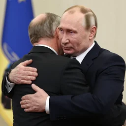 vladimir putin hugging walter white