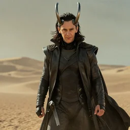 tom holland as loki in dune, cinematic