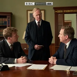 british detectives in their office debating a murder. 1 9 6 7. modern adult british detective television series. pbs mystery. bbc. uhd 4 k.
