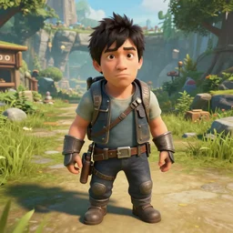 Screenshot of a funny character modded into a AAA videogame (2021). Beautiful environment. Gorgeous level. Sharpened. 4k. High-res. Ultra graphics settings.