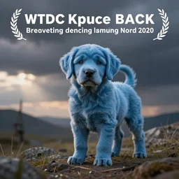 virtual blue puppy