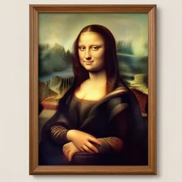 The mona lisa painting except it is mario