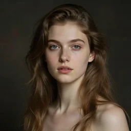 photo of young woman by arnold bocklin