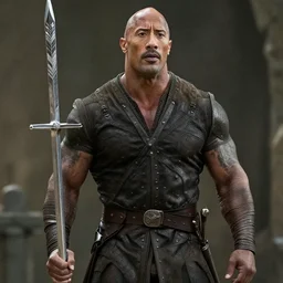 Dwayne Johnson in lord of the rings