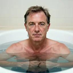 tony blair bathing in corpses