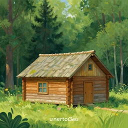 [ a log cabin in the forest ] [ van gogh ] [ undertones ]