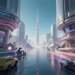 liminal space, retrofuturism, unreal engine
