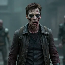 film still of zombie zombie Benedict Wong as a zombie in new avengers movie, 4k