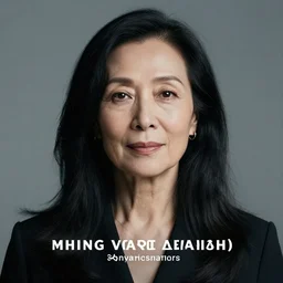 an amazing award winning portrait photo of an older woman with black long hair, cinematic masterpiece