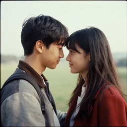 young love 1 9 8 2 candid kodachrome photo