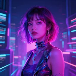 mindblown synthwave cyberpunk