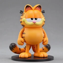 Garfield, An anime Nendoroid of Garfield, figurine, detailed product photo