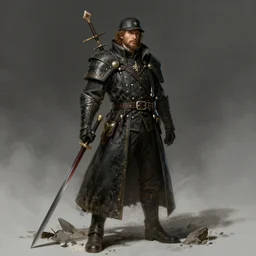 fantasy concept art of stalin in dark souls, trending on artstation