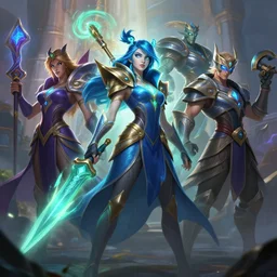 kennen league of legends wild rift hero champions arcane fantasy digital painting bioluminance alena aenami artworks in 4 k design by lois van baarle by sung choi by john kirby artgerm and greg rutkowski and magali villeneuve tank support marksman mage fighter assassin,