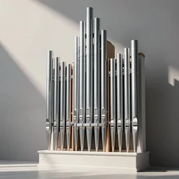 pipe organ weapons, by Jeremy Mann