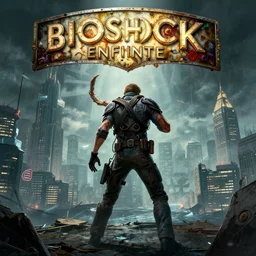 rapture from bioshock mixed with columbia from bioshock infinite