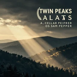 twin peaks movie poster art by sam peffer