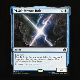 Original MTG Lightning Bolt 1960