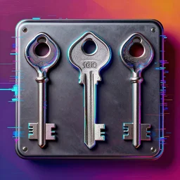 the key to glitch switches, psychedelicthe key to glitch switches, psychedelic art by by kenton nelson
