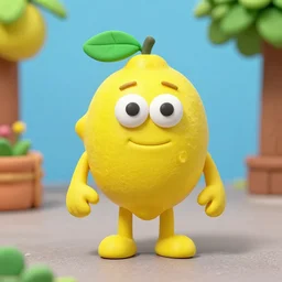 lemon man, claymation