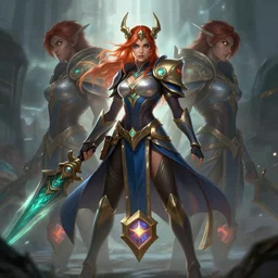 caitlyn from league of legends, fantasy art by donato giancola and greg rutkowski, symmetry!!
