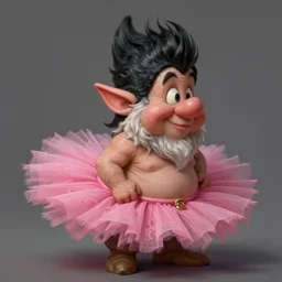 perfectly - dwarf druid character with a black mohawk and pink tutu, intricate, highly detailed, digital painting, loose brush strokes, realistic shaded lighting, artstation, concept art, smooth, sharp focus, illustration, realism, oil painting, unreal engine 5, 8 k, art by sam spratt and peter mohrbacher