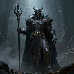 Shadow lord, realistic, king of worlds, 8k, detailed